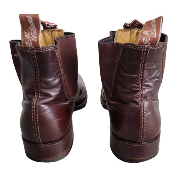 Vintage RM Williams Australian Leather Boot Brown Size 6.5H AUS - Picture 5 of 11